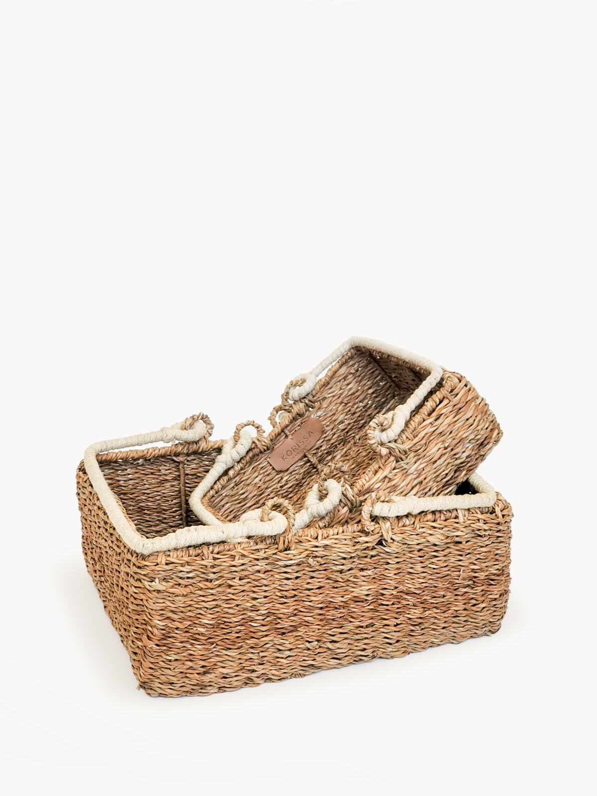 Savar Storage Basket With Handle - Tampa Home & Garden Store