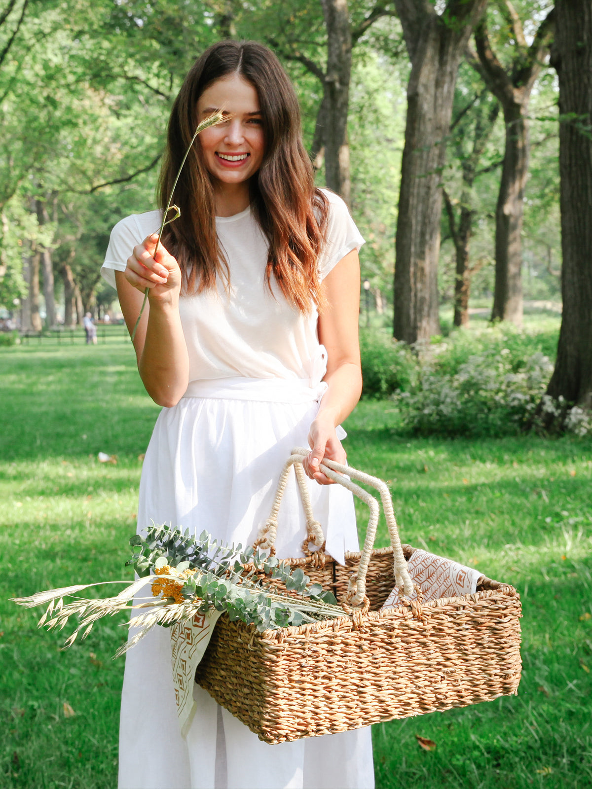 Savar Storage Basket With Handle - Tampa Home & Garden Store