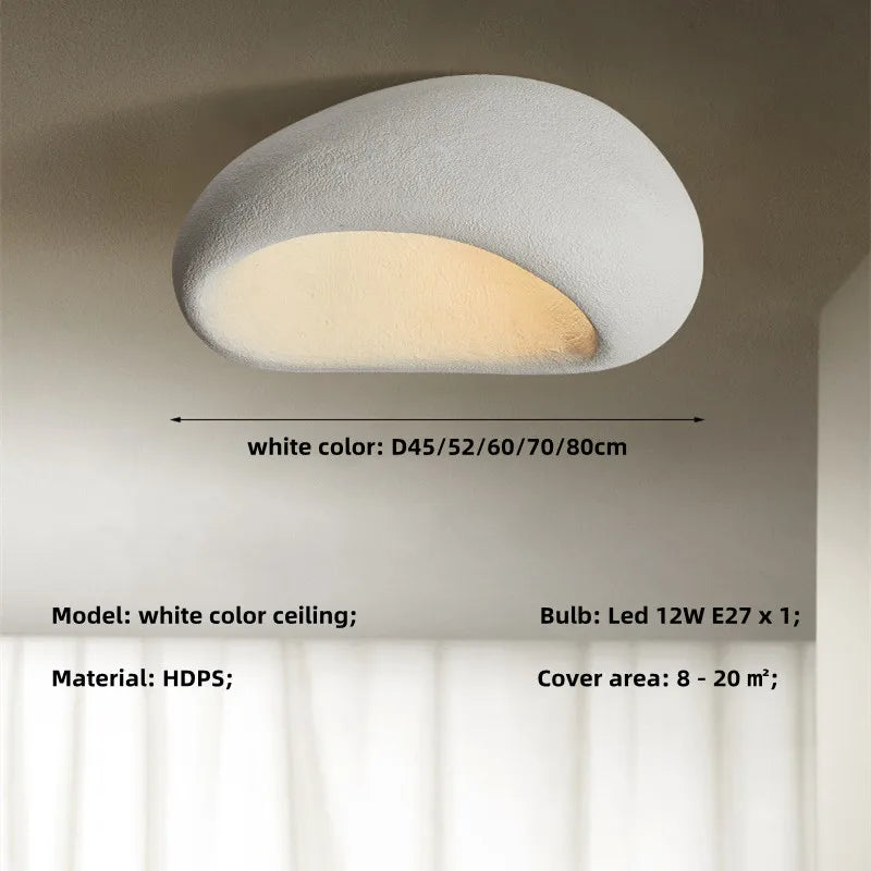 DecorBites Khmara E27 ceiling light white HDPS LED 12W on Tampa Home & Garden Store