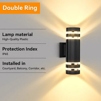 LED Outdoor Waterproof Wall Light | E27 Exterior Porch Stair Lamp Fixture