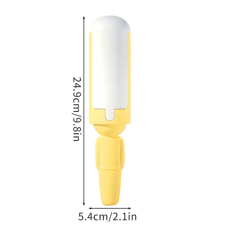 Pet Hair Remover Brush With Self Cleaning Base