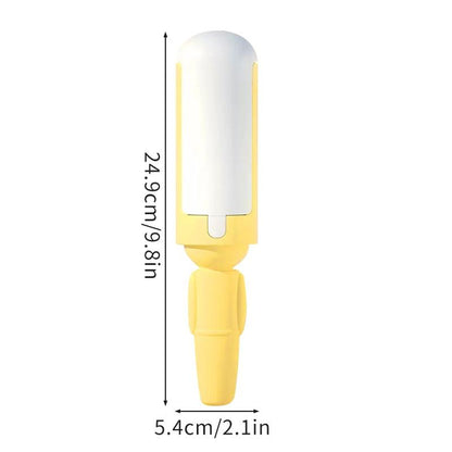 Pet Hair Remover Brush With Self Cleaning Base