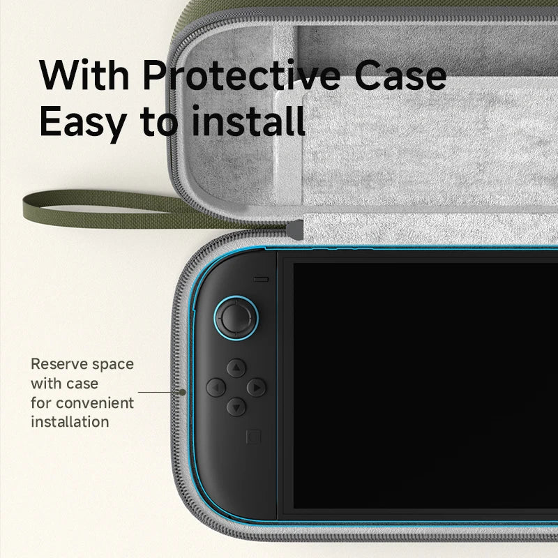 Hagibis Switch 2 hard-shell carrying case with blue trim by FLIPSTYLEZLLC on Tampa Home & Garden Store