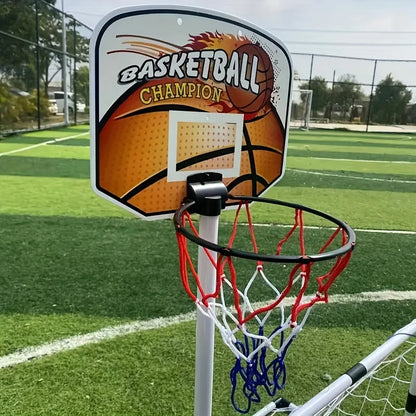 2-in-1 basketball hoop and soccer goal by FLIPSTYLEZLLC toy for toddlers on Tampa Home & Garden Store