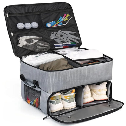 Golf Trunk Organizer EstaliosFit waterproof car storage box with shoe pockets on Tampa Home & Garden Store