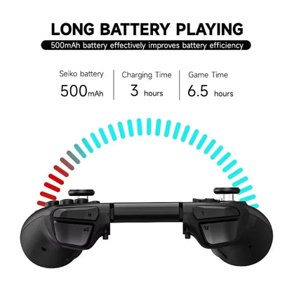 LinYuvo wireless gamepads Meteor Light pair in black with glow arc for Switch/OLED on Tampa Home & Garden Store