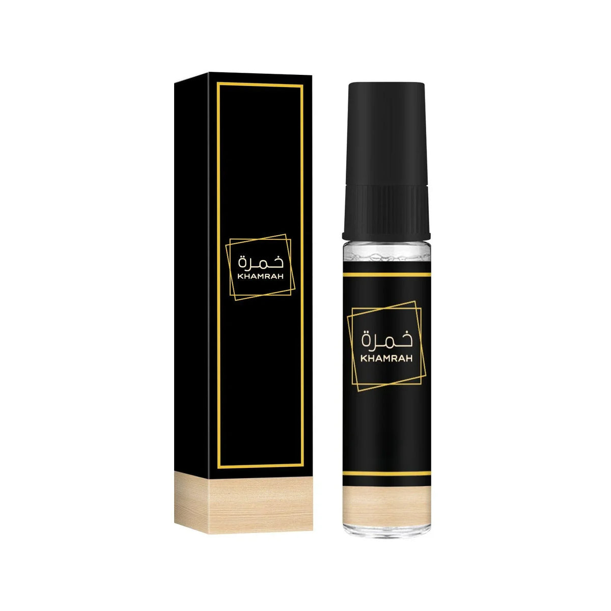 KHAMRAH perfume bottle with black and gold box two-piece by Silcy Skin on Tampa Home & Garden Store