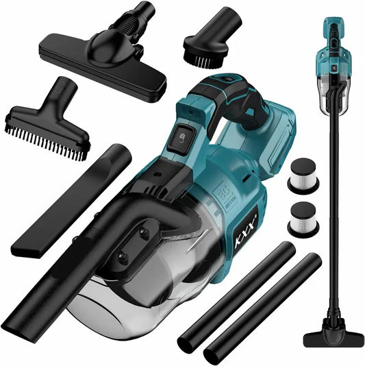 Cordless Handheld Vacuum Cleaner with Tubes Filters Compatible 18V Battery - Tampa Home & Garden Store