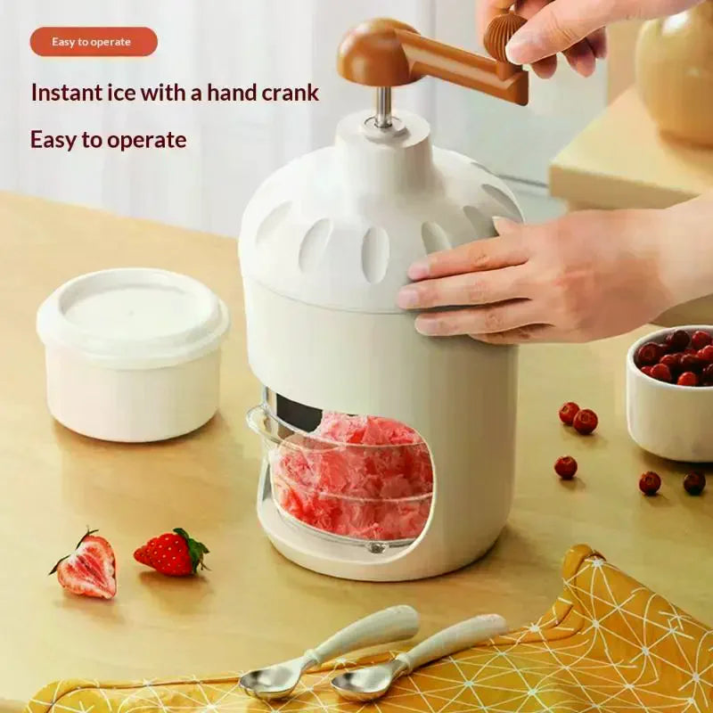 Manual Ice Crusher for Home and Patio Use