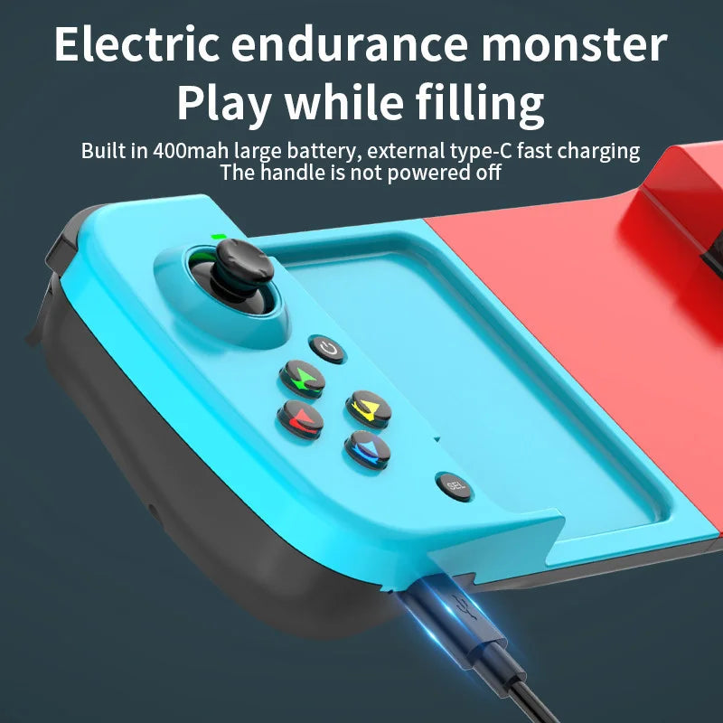 D3 blue wireless stretchable gamepad with joystick and color buttons for mobile BT5.0 USB-C on Tampa Home & Garden Store