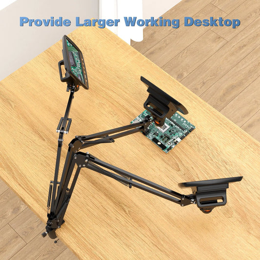 Adjustable Microscope Arm Stand Metal Bracket Coin Microscope Mount - Tampa Home & Garden Store