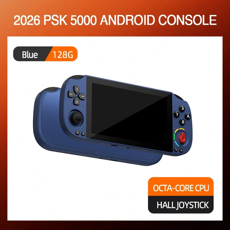 Blue PSK5000 console with Xbox/Switch layout Helio G85 octa-core 6GB/128GB hall joystick on Tampa Home & Garden Store