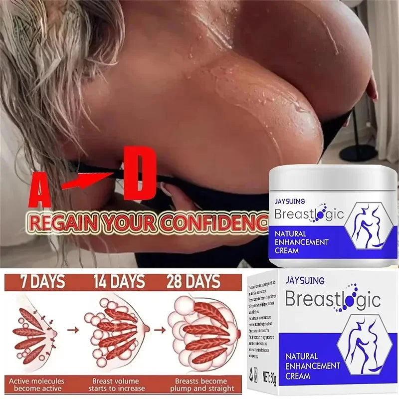 Breast enhancement cream by Silcy Skin, natural bust enlargement with 7/14/28 day progress on Tampa Home & Garden Store