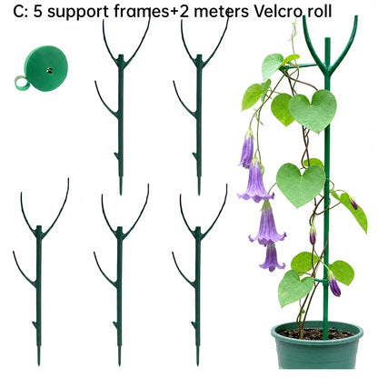 Tall Stackable Plant Support Stakes And Ties