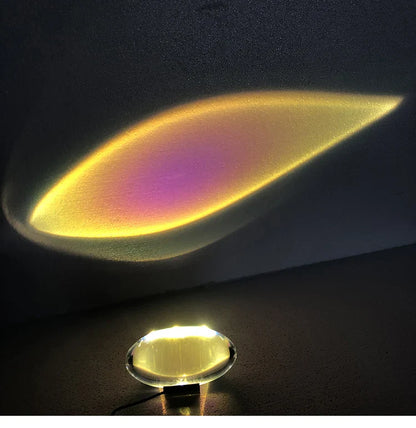 Italian Designer LED Crystal Table Lamp Egg Shape for Bedroom Decor & Gifting