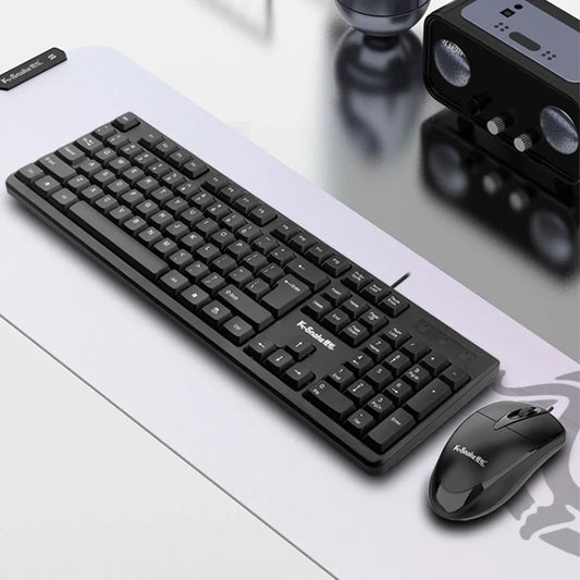 1pc wired USB keyboard and mouse set in black by FLIPSTYLEZLLC on Tampa Home & Garden Store