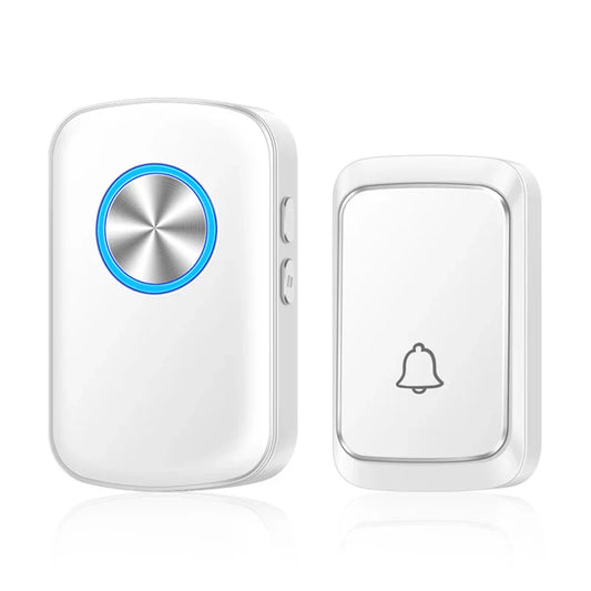 Wireless Smart Doorbell 300M Range Plug In 60 Melodies LED Light Volume Control - Tampa Home & Garden Store