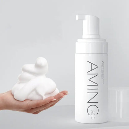 Silcy Skin Amino Acid Cleansing Mousse bottle with pump and rich foam for oil control on Tampa Home & Garden Store