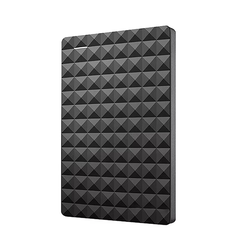 64GB Portable External Hard Drive Moktan Sabai black geometric textured surface on Tampa Home & Garden Store