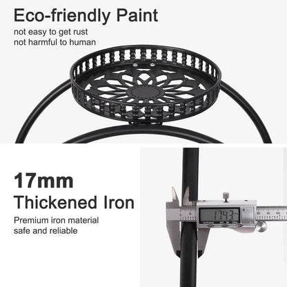 Heavy Duty Plant Stand And Lockable Wheels For