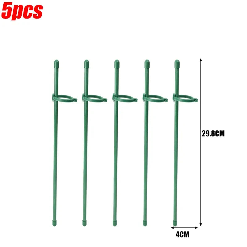 Adjustable Plant Support Bracket and Clip Holder