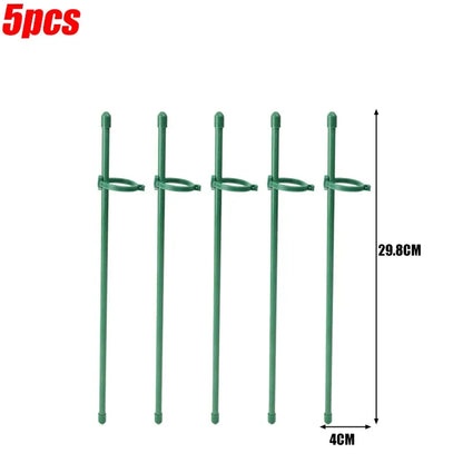 Adjustable Plant Support Bracket and Clip Holder