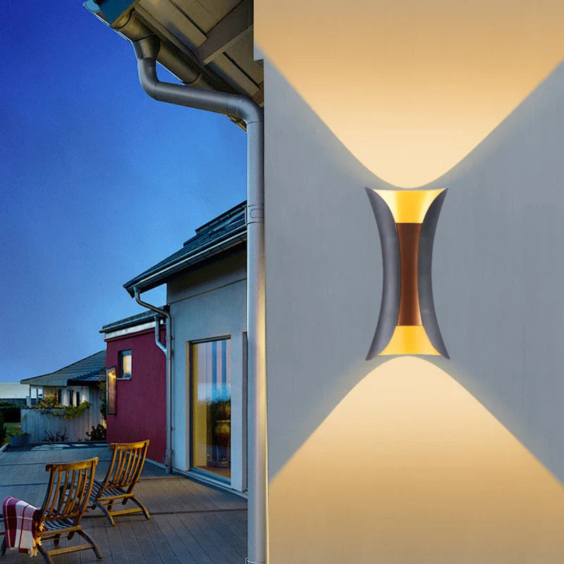 LED Outdoor Waterproof Wall Light – Porch Yard Walkway Lamp for Indoor & Garden