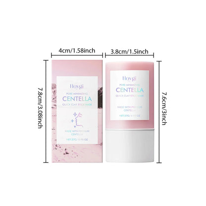 Silcy Skin Centella clay stick mask duo in pink packaging with tube and box pore-minimizing 27g on Tampa Home & Garden Store