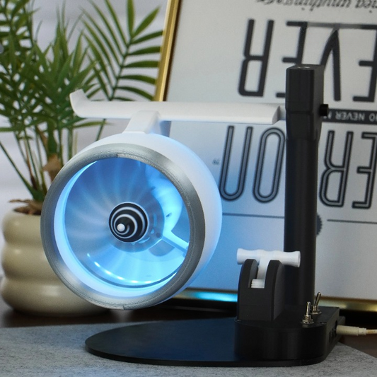 Cool Mist Humidifier with RGB Light Turbo Fan Design - Tampa Home & Garden Store