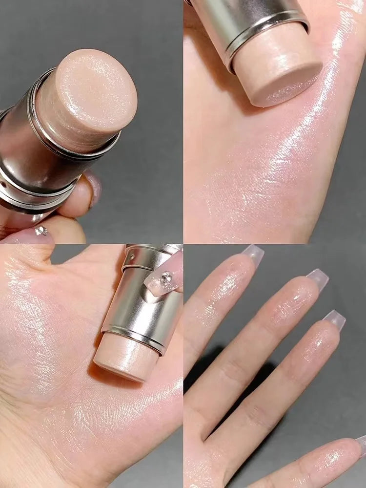 KAXIER nude pink High Gloss Highlight Stick, Silcy Skin, shiny waterproof illuminator, 1 pc on Tampa Home & Garden Store