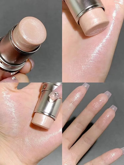 KAXIER nude pink High Gloss Highlight Stick, Silcy Skin, shiny waterproof illuminator, 1 pc on Tampa Home & Garden Store