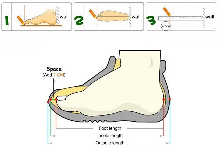 Kids snow boots plush camouflage from UpTrend Deals, warm lining, anti-slip sole with diagram on Tampa Home & Garden Store