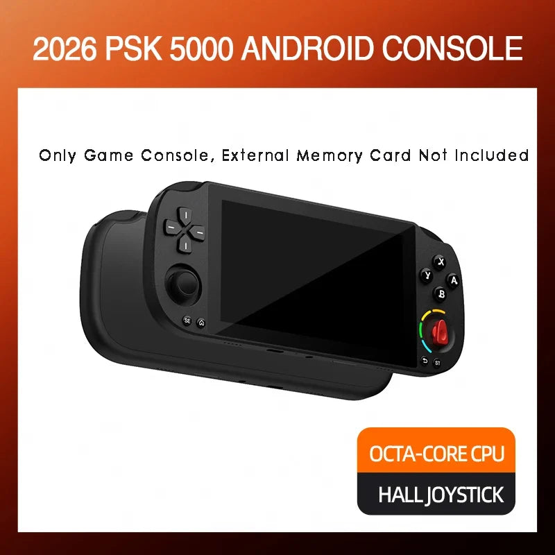 5.0-inch Android handheld game console PSK5000 with Xbox/Switch layout and Hall joystick on Tampa Home & Garden Store