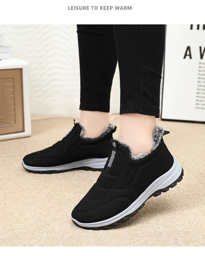 Women's Winter Snow Boots UpTrend Deals, black fur lining with non-slip sole on Tampa Home & Garden Store