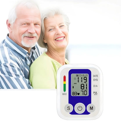 Digital Arm Cuff Device – Automatic LCD Display with USB Power and Wraparound Fit