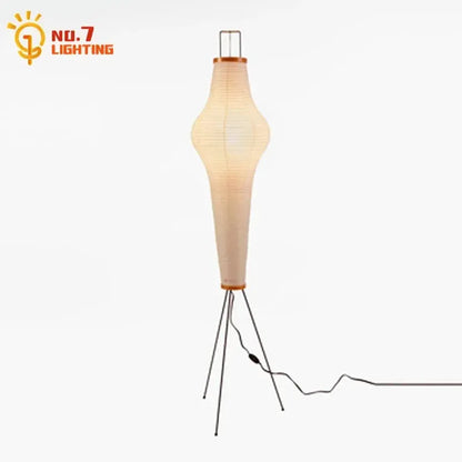 DecorBites Japanese Zen Art Floor Lamp for Living