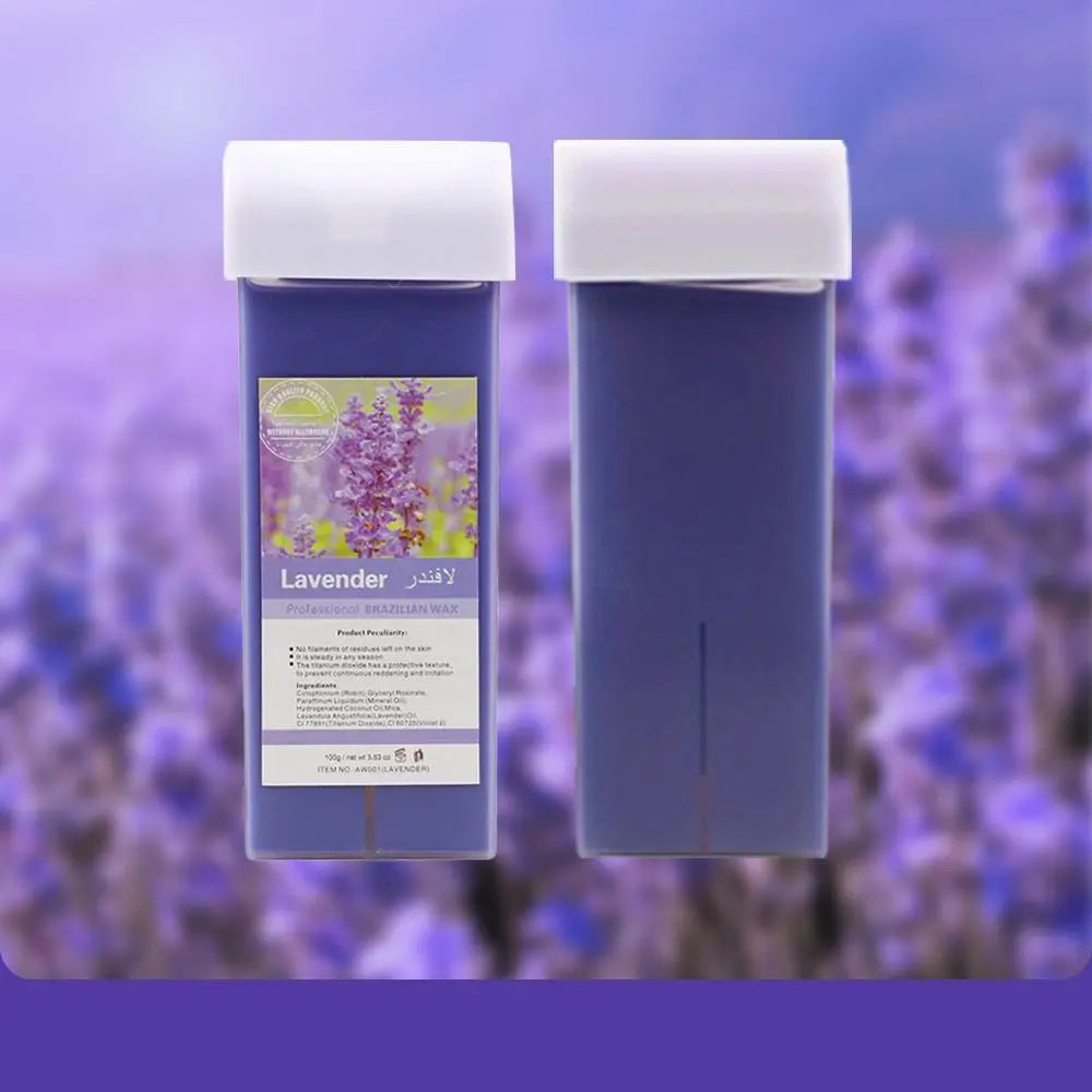 Silcy Skin lavender wax cartridge refill for roller wax, bikini/body hair removal, 2-pack on Tampa Home & Garden Store
