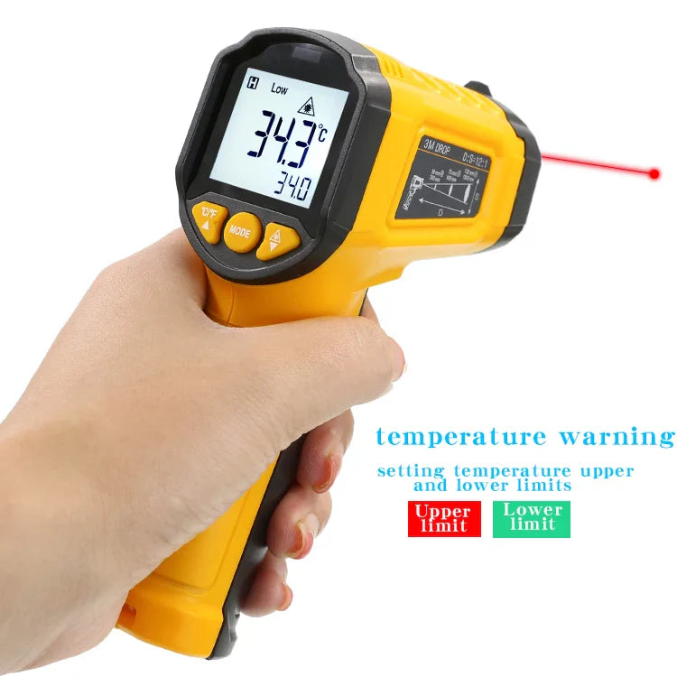 Infrared Non-Contact Thermometer TS380 – Handheld High-Precision Temperature Gauge