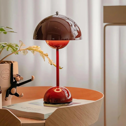 Modern Mushroom Night Light Touch Color Changing LED Bedside Lamp for Home Décor