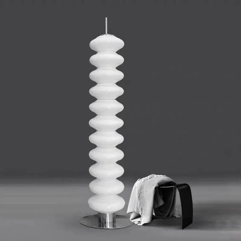DecorBites Gourd Glass Floor Lamp Nordic