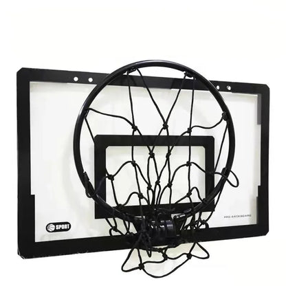 Portable mini basketball hoop toy kit by FLIPSTYLEZLLC with black hoop and white backboard on Tampa Home & Garden Store