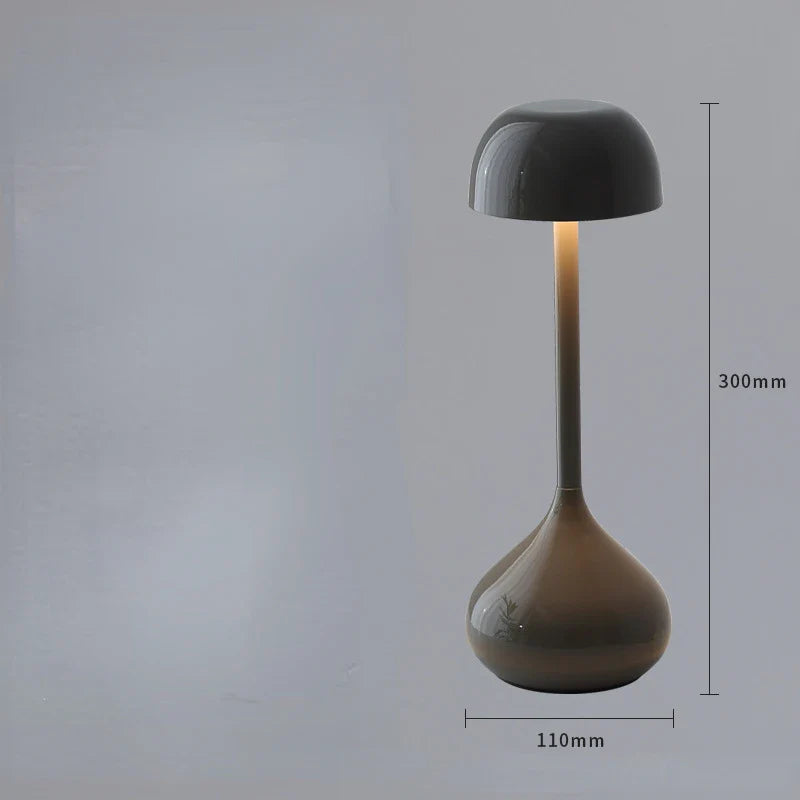 Touch Dimmable Mushroom Table Lamp | Portable Rechargeable Desk Night Light