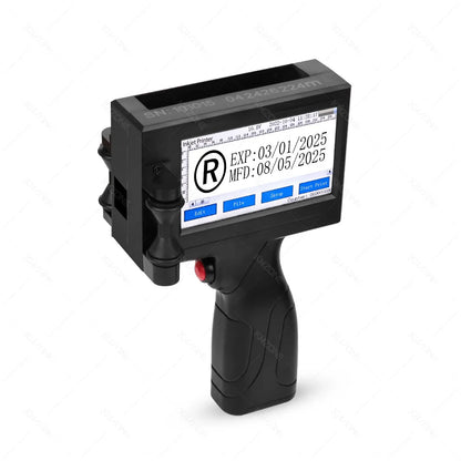 Portable Handheld Inkjet Printer TIJ Coding Machine with Touch Screen, black UpTrend Deals on Tampa Home & Garden Store