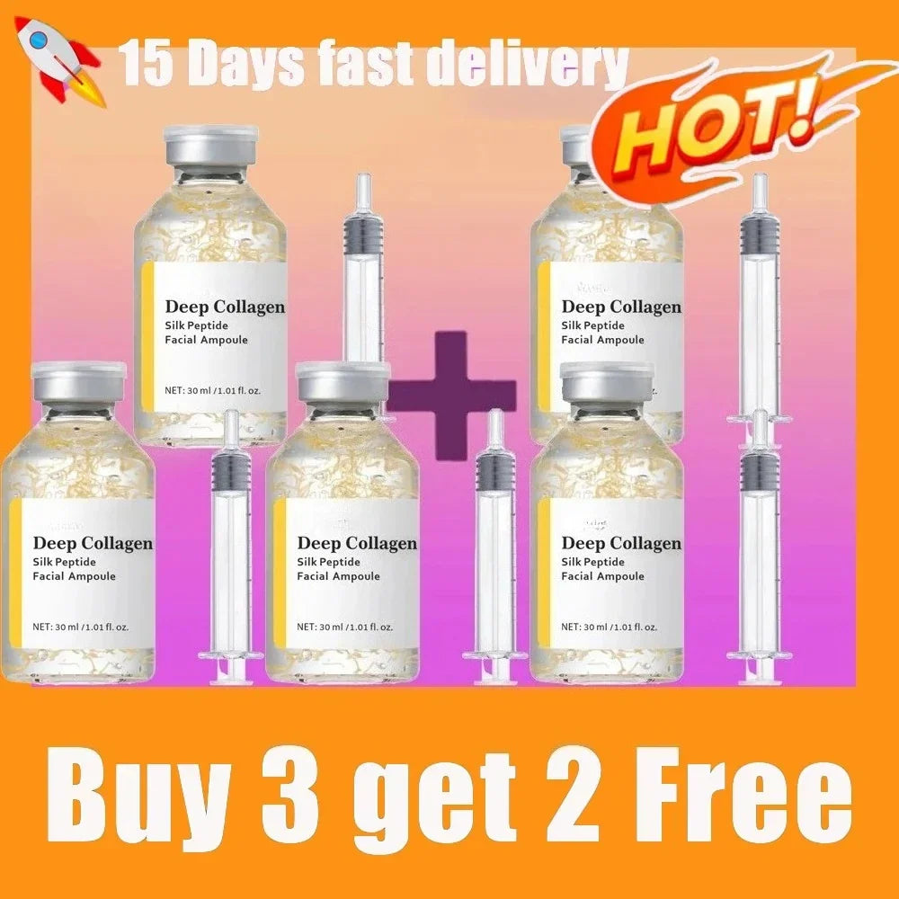 Silk Peptide Intensive Lifting Ampoule; 6 Collagen Silk Peptide Facial Ampoules on Tampa Home & Garden Store