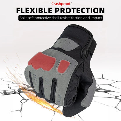 Motorcycle gloves BikerZoneZ three-color breathable touchscreen non-slip windproof on Tampa Home & Garden Store