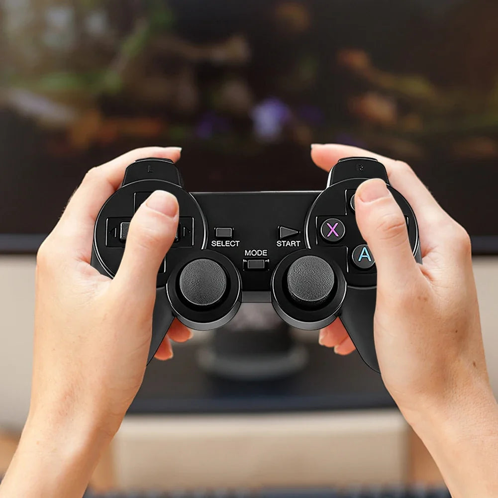 UpTrend Deals 58000 Games handheld console wireless gamepad black with dual joysticks on Tampa Home & Garden Store