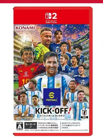 Nintendo Switch 2 EFootball Kick-Off game case with Konami on Switch 2 cover Tampa Store on Tampa Home & Garden Store