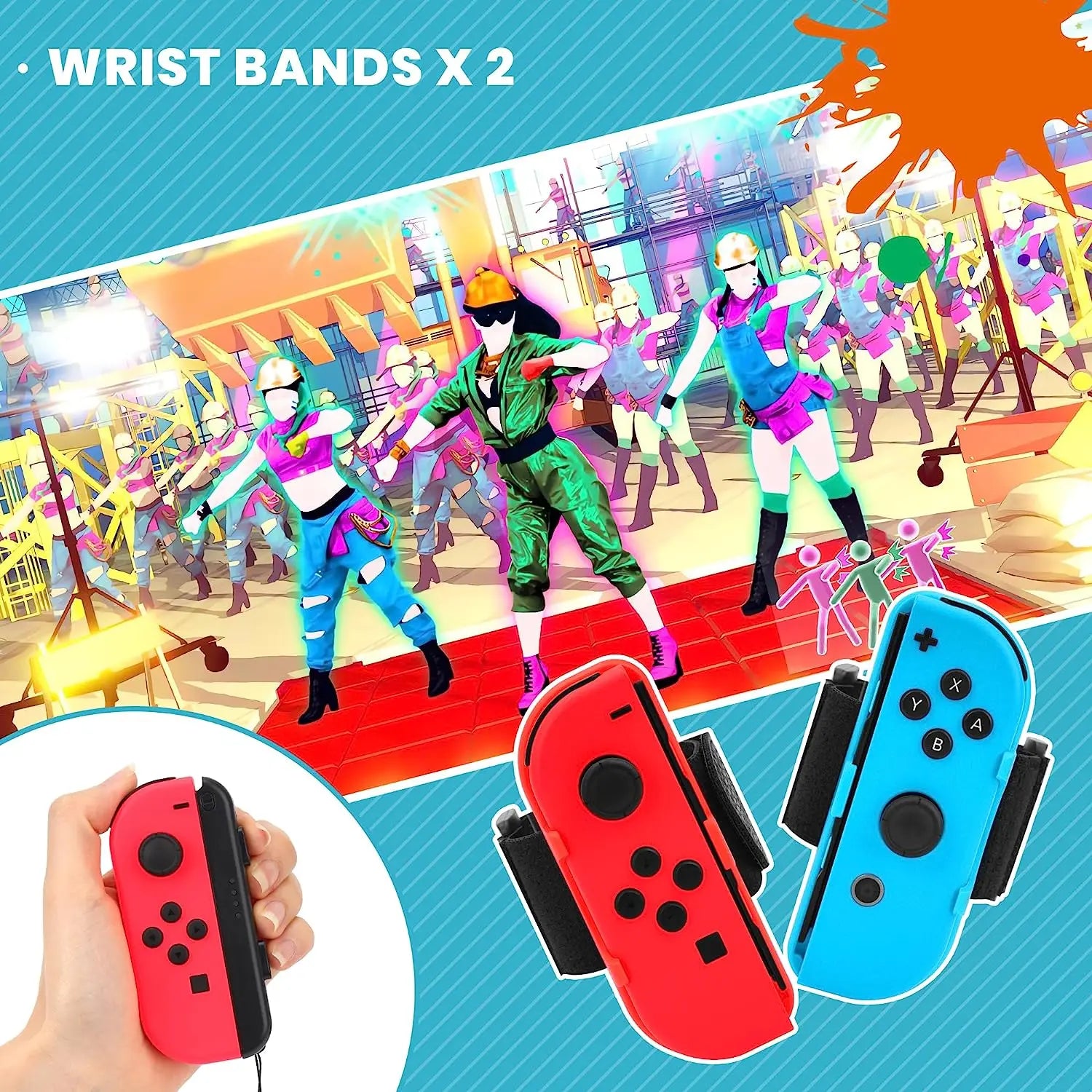 10 in 1 Switch sports kit with red and blue Joy-Con controllers FLIPSTYLEZLLC on Tampa Home & Garden Store