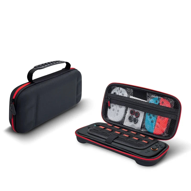 Hard shell Nintendo Switch 2 carrying case by FLIPSTYLEZLLC with red zipper on Tampa Home & Garden Store