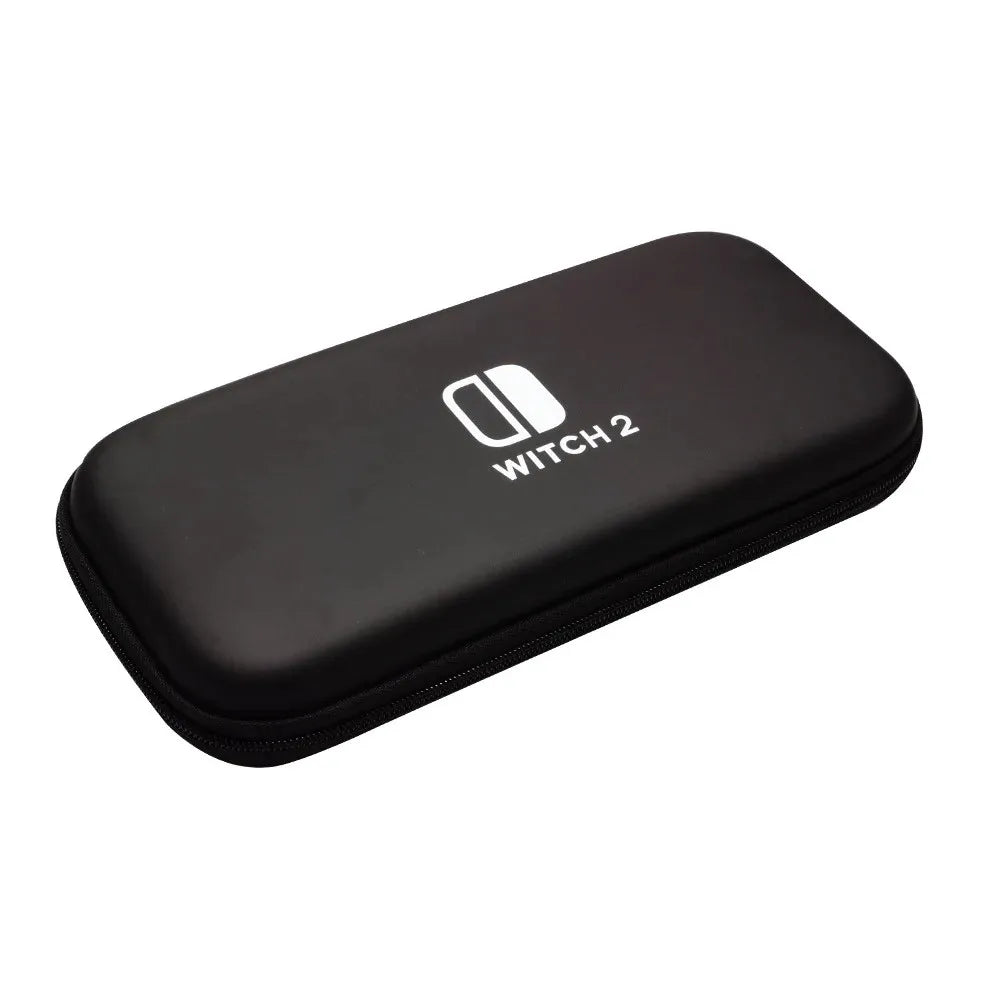 Black Switch 2 hard case with zipper, portable waterproof storage bag for NS 2 console on Tampa Home & Garden Store
